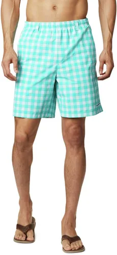 Vista 91 de Columbia Super Backcast - Pantalón corto de agua para hombre Impresión de tinte negro