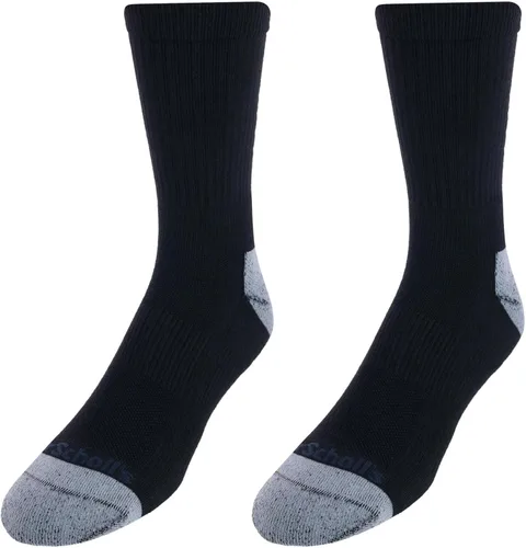 Vista 4 de Dr. Scholl's Calcetines de trabajo de compresión para hombre (paquete de 2 pares)
