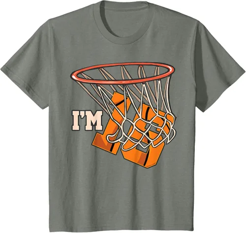 Vista 90 de Camiseta número 15 con temática de baloncesto para fiesta de cumpleaños, Negro, S