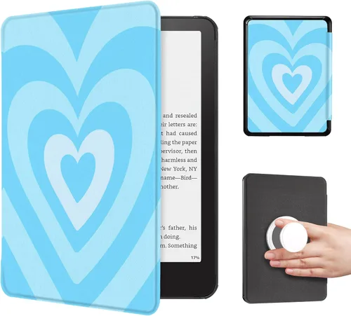 Vista 13 de CoBak Funda con cubierta magnética plegable para Kindle Paperwhite de 7 pulgadas de 12ª generación 2024 y Kindle Colorsoft - para PopSockets Grip
