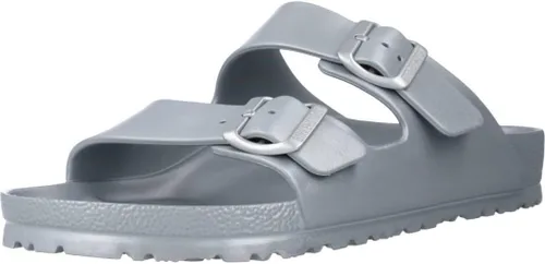 Vista 73 de Birkenstock Sandalias unisex Arizona con plantilla suave para adultos Negro (black Oiled Leather)