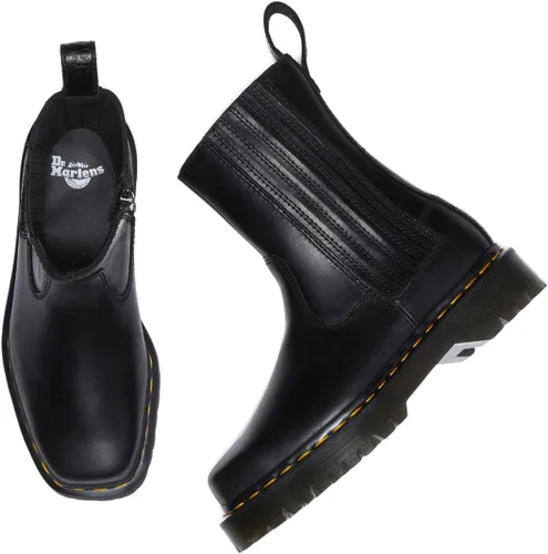 Vista 2 de Dr. Martens Botas Amaayah Lo de Cuero Bex de Tirón para Mujer