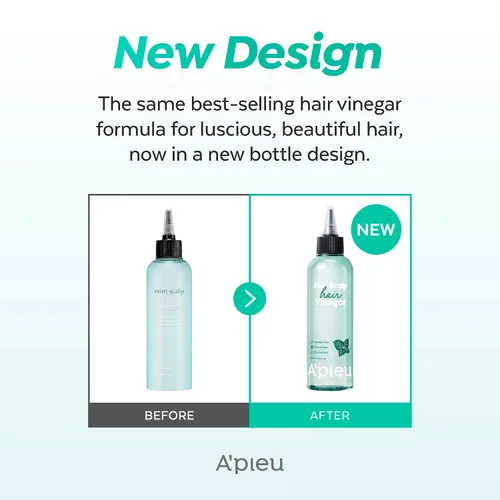 Vista 8 de A'PIEU - Enjuague de vinagre para el cabello menta para aclarar el cuero