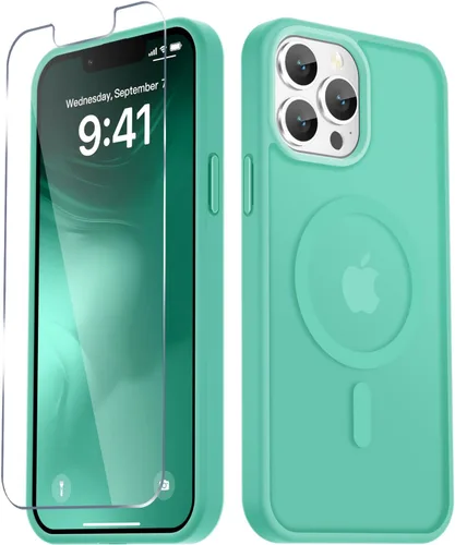 Vista 892 de Funda para Google Pixel 10 Pro XL, cubierta magnética mate, color negro Fit for MagSafe, Screen Protector included, Shockproof Military Grade
