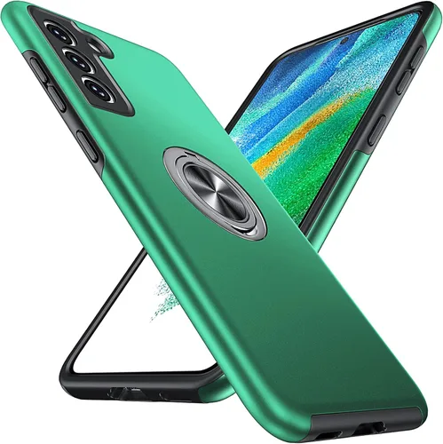 Vista 37 de Anqrp Funda para Samsung Galaxy A53 con soporte de anillo, color negro