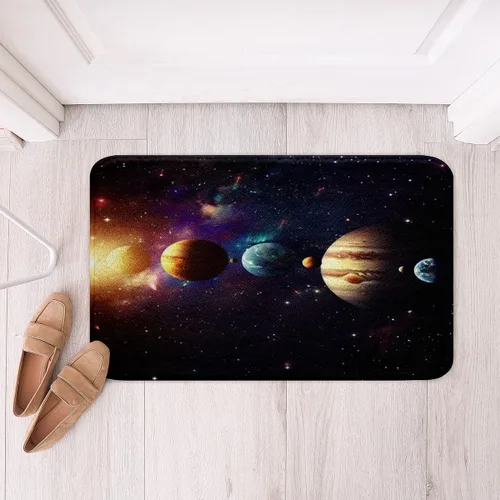 Vista 10 de Feelyou Tapetes de baño estampados, con patrón de sombrero occidental, para niños y niños, vaquera rosa, para ducha, accesorios de baño abstractos