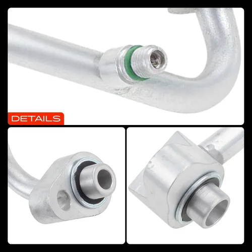 Vista 9 de A-Premium Conjunto de manguera de línea de descarga de A/C compatible