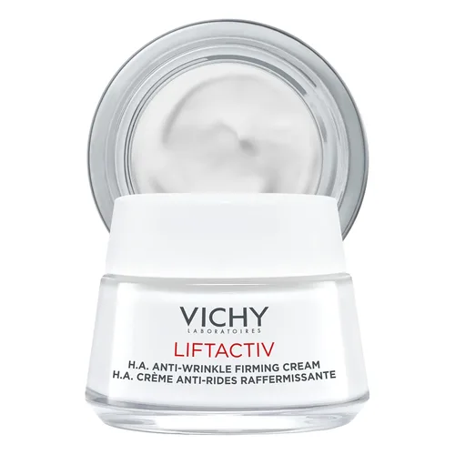 Vista 10 de Vichy LiftActiv H.A. Anti-Wrinkle Firming Cream, Anti Aging Face Cream With Vitamin C & Hyaluronic Acid, Smoothing & Firming For Wrinkles, Visibly