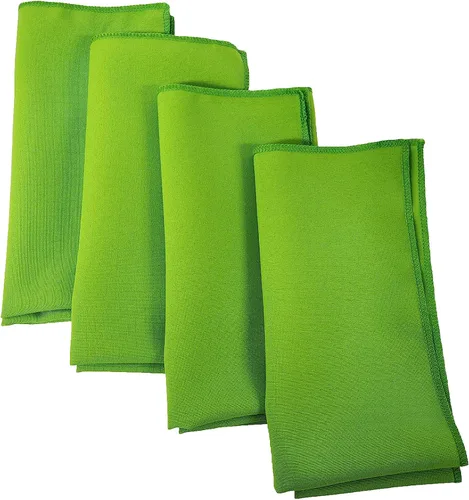 Vista 78 de LA Linen Paquete de 10 servilletas de popelina de poli, servilletas de tela suave, servilletas lavables y reutilizables, servilletas de mesa