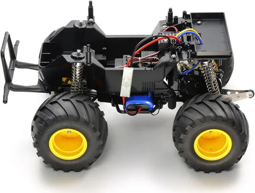 Vista 3 de Tamiya TAM58547 The Midnight Pumpkin, Black Edition 1/12 Monster Truck Kit, marrón