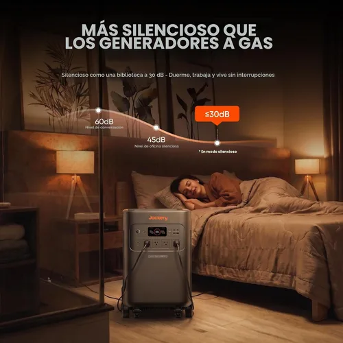 Vista 7 de Jackery Generador solar 5000 Plus y paneles de 2x200W, 5040Wh, salida de CA