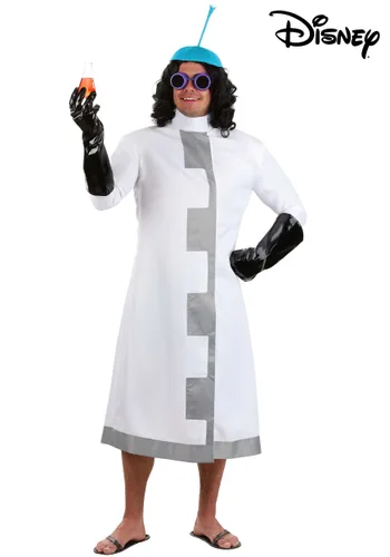 Vista 8 de Disfraz de Abrigo de Laboratorio de Kronk para Hombre Disney Multicolor