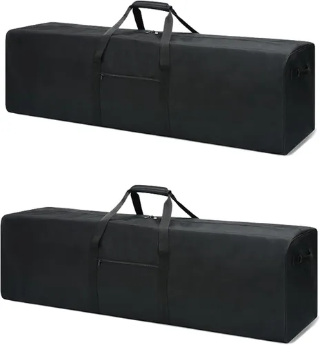 Vista 12 de Urbanstand Bolsa de Lona de Viaje de 48 Pulgadas Extra Grande para Equipo Deportivo, Bolsa de Almacenamiento para Árbol de Navidad de 7.5 Pies