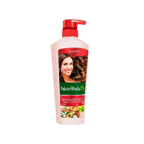 Vista 2 de Nutribela 15 Pro Hiauronico Champú 13.5 fl oz + Acondicionador 13.5 fl oz (2 Pack)