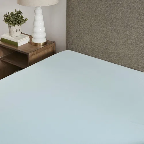 Vista 8 de Sleep Philosophy - Protector de colchón de espuma viscoelástica con gel, apto para todas las estaciones, lujoso e hipoalergénico