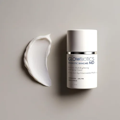 Vista 6 de Glowbiotics Crema antienvejecimiento multiiluminadora probiótica: hidratante y reafirmante hidratante, calma y repara la piel con antioxidantes