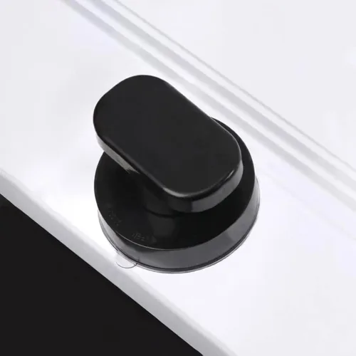 Vista 8 de Mango de cristal con ventosa para puertas correderas, ventanas, armarios, terrazas, duchas, no requiere taladrar