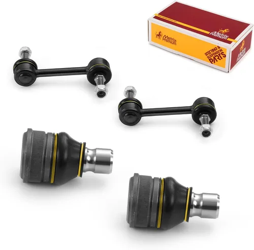 Vista 25 de Metrix Premium Chassis Parts - Juego de 4 piezas de articulación de rótula superior y barra estabilizadora delantera para Ford Ranger RWD 1998-2011