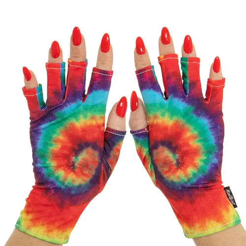 Vista 18 de ManiGlovz - Guantes de uñas originales con protección UPF 50+ UV Manicura de gel y guantes anti UV sin dedos para mujeres Se pueden utilizar