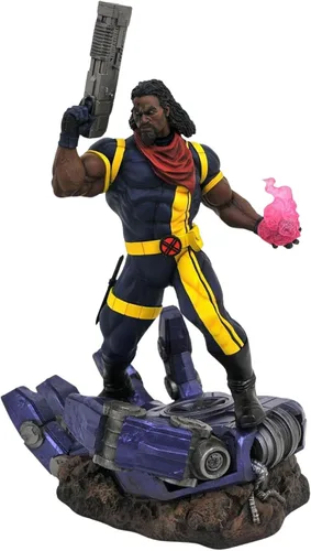Vista 2 de Diamond Select Toys Marvel Premier Collection: X-Men Bishop Statue, multicolor, 12 pulgadas