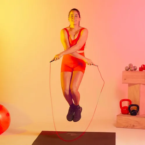 Vista 5 de Elite Jumps The Freestyle Rope - Cuerdas de salto de PVC para fitness, cuerdas de salto para adultos de primera calidad para fitness, cuerda