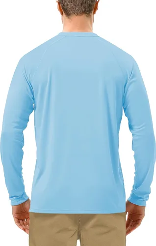 Vista 2 de Roadbox FPU 50+ Camisas de pesca para hombres manga larga, protección solar contra rayos UV.
