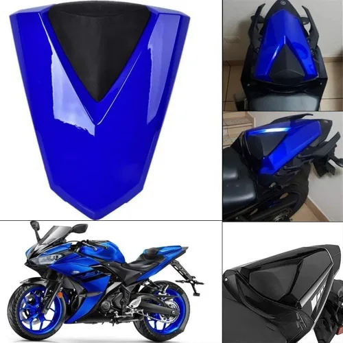 Vista 7 de Motorcycle Rear seat Fairing Motorcycle Rear Seat Rear Passenger Fairing Seat Cover Rear Seat for Y&AMAHA MT03 MT25 YZF R3 YZF R25 2013-2020