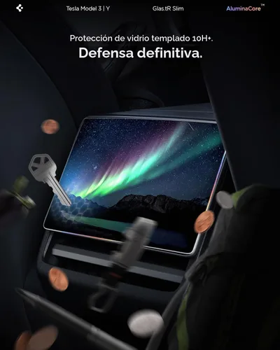 Vista 5 de Spigen Screen Protector Matte for Model 3 (2024-2026), Model Y (2025-2026)