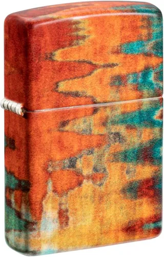 Vista 10 de Zippo Pinturas Abstractas Diseño Color 540 Encendedor De Bolsillo
