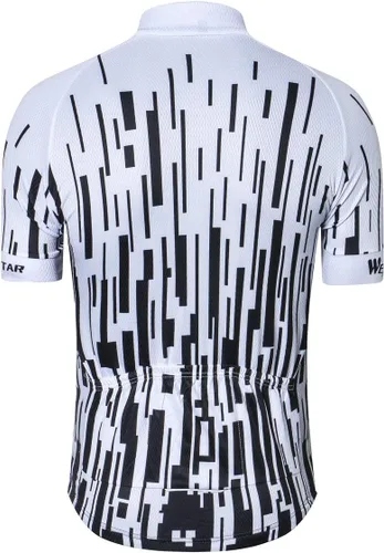 Vista 148 de Weimostar Hombre Ciclismo Jersey Manga Corta Bicicleta Ropa Multicolor Diamante
