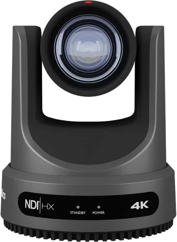 Vista 3 de PTZOptics Move 4K SDI/HDMI/USB/IP PTZ Cámara con zoom óptico 12x (gris) (PT12X-4K-GY-G3)