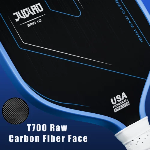 Vista 5 de Pickleball Paddles,Professional Thermoforming Pickleball Rackets,Carbon Fiber Surface & Polymer with 16MM Honeycomb Core,USAPA Approved Pickleball