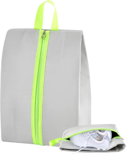 Vista 12 de 1 bolsa de tacos a prueba de olores de 4 capas, se adapta hasta la talla 14, resistente al olor y al barro, impermeable, se adapta a zapatos de Negro