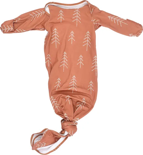 Vista 291 de Three Little Tots Vestido de corbata anudada para bebé recién nacido - Bebé