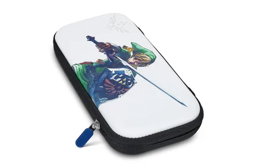 Vista 3 de PowerA Funda delgada para Nintendo Switch - Modelo OLED, Nintendo Switch o Nintendo Switch Lite - Master Sword Defense
