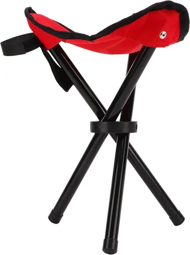 Vista 4 de RiToEasysports Taburete trípode para camping, portátil plegable trípode, silla de campamento ligera para senderismo, caminar, pesca, viajes, mesa