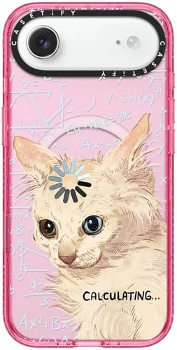 Vista 118 de CASETiFY Impact iPhone Air Case [Delgada/Compatible con Magsafe / 8.2 ft. Protección contra Caídas de Grado Militar 4X] - Lazos - Rosa Arcos