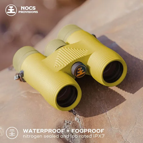 Vista 4 de Nocs Provisions Field Issue - Prismáticos compactos impermeables de 8 x 32, a prueba de golpes, a prueba de niebla, aumento de 8X, prisma Bak4