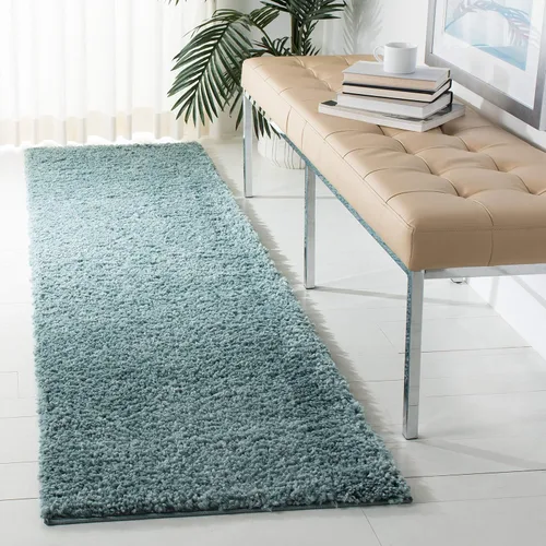 Vista 66 de SAFAVIEH Colección August Shag - Alfombra de área de 6 x 9 pies, color lila, diseño sólido, no desprende pelusa y de fácil cuidado, grosor de 1.2