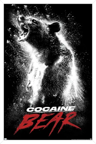 Vista 13 de Trends International Oso de cocaína - Póster de pared de una hoja, 22.4 pulgadas de largo x 14.7 pulgadas, versión enmarcada de madera de granero