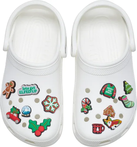 Vista 3 de Crocs Jibbitz - Paquete de 13 dijes para zapatos navideños Jibbitz para Crocs talla única