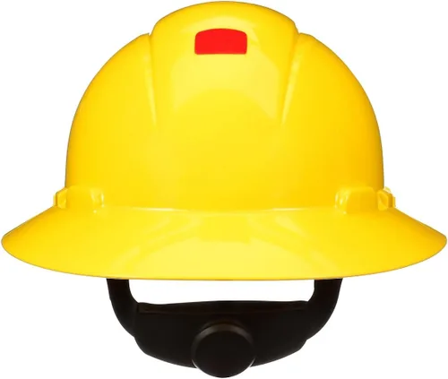 Vista 27 de 3M Hard Hat SecureFit H-800 Series Casco de seguridad estilo ala completa con sensor Uvicator, suspensión de trinquete de difusión de presión de 4