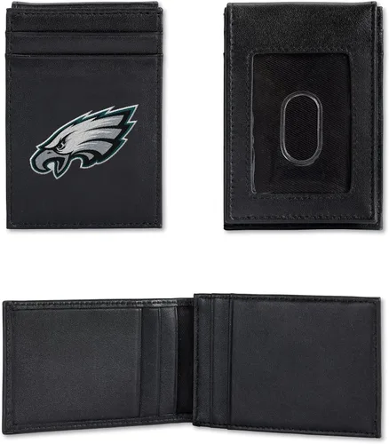 Vista 14 de NFL Rico Industries - Cartera bordada con bolsillo frontal, gran artículo de regalo, San Francisco 49Ers, Bolsillo frontal