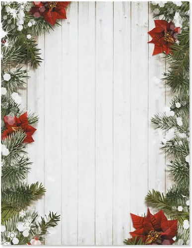 Vista 25 de Current - Papelería navideña de campanas plateadas, para cartas de Navidad o notas escritas a mano, 25 hojas, 8½ x 11 pulgadas, compatible con Bells