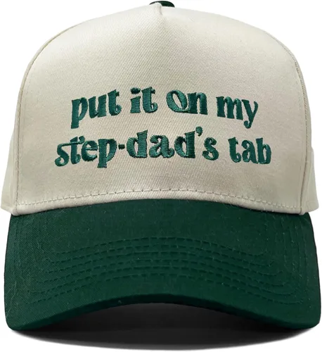 Vista 16 de Funky Junque Gorra Trucker Snapback Boy Mom - Verde/Beige