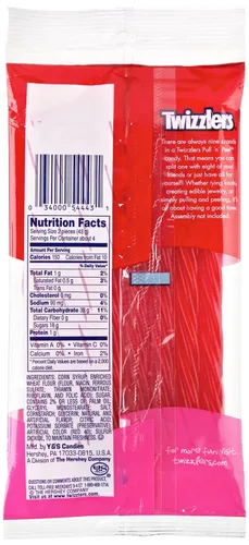 Vista 3 de Twizzlers Pull 'n' Peel Cherry Candy (Bolsa de 6,1 onzas)