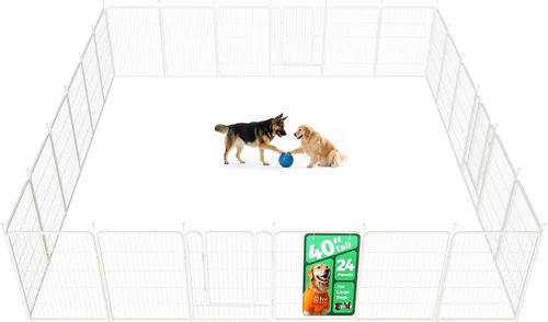 Vista 68 de FXW Rollick - Corralito para perros para patio, campamento con casa rodante, patentado, 24 pulgadas, 2 paneles Fácil instalación, resistente