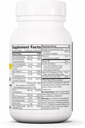 Vista 3 de Integrative Therapeutics ProThrivers Wellness Multivitamínico - Incluye vitamina A, C y B12 - Suplemento multivitamínico con minerales incluidos