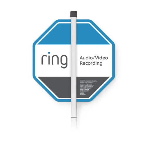 Vista 2 de Ring Security Yard Sign
