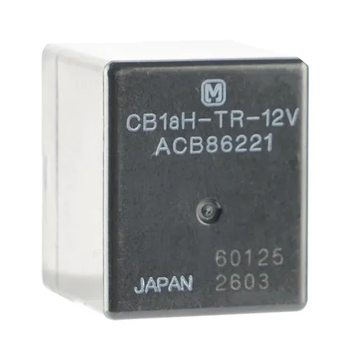 Vista 4 de CB1aH-TR-12V ACB86221 12VDC 70A 4Pins 1 Forma A de alta capacidad de contacto Tipo enchufable Relé automotriz Mini-ISO de conexión rápida